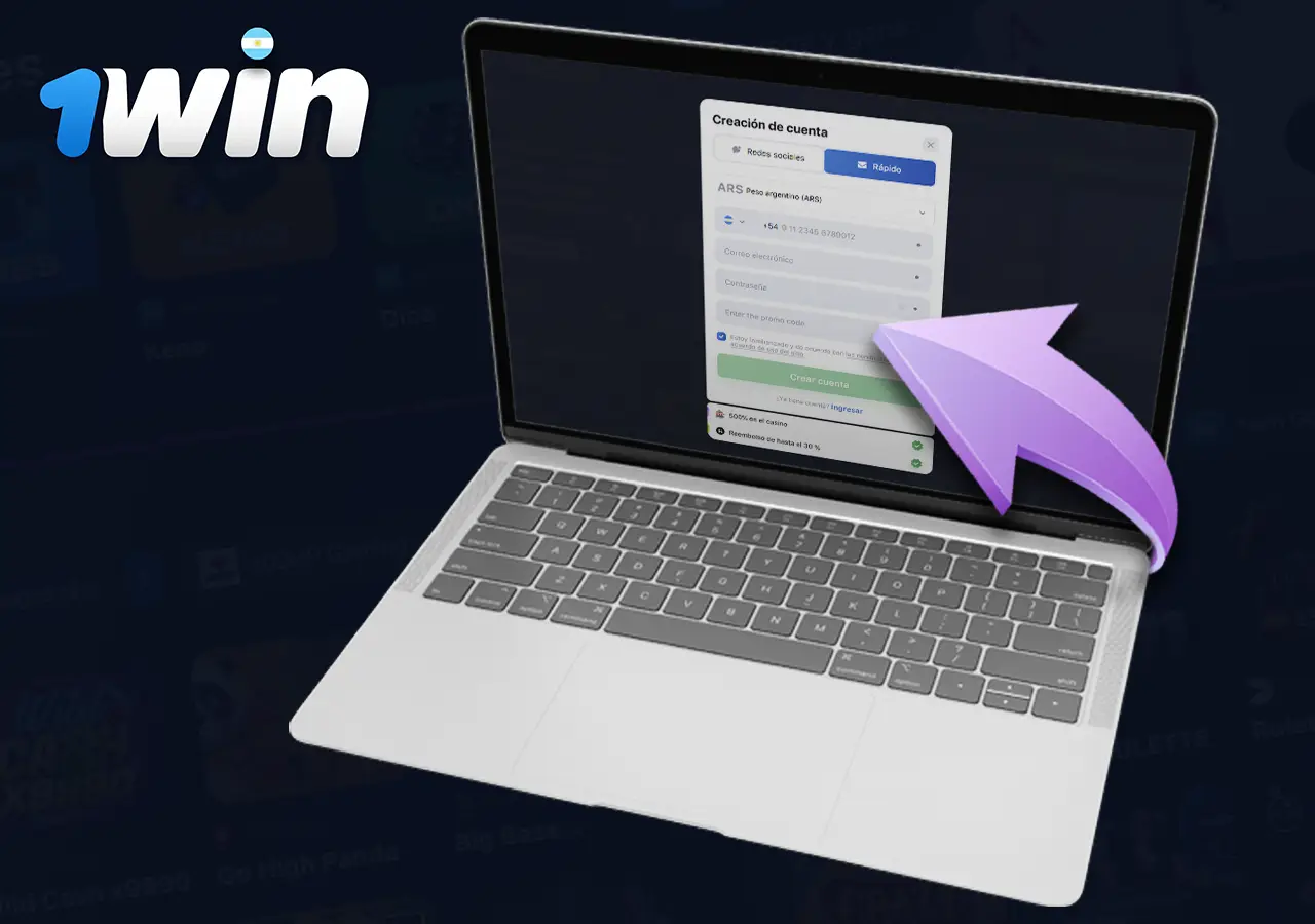 Información sobre el código promocional 1Win