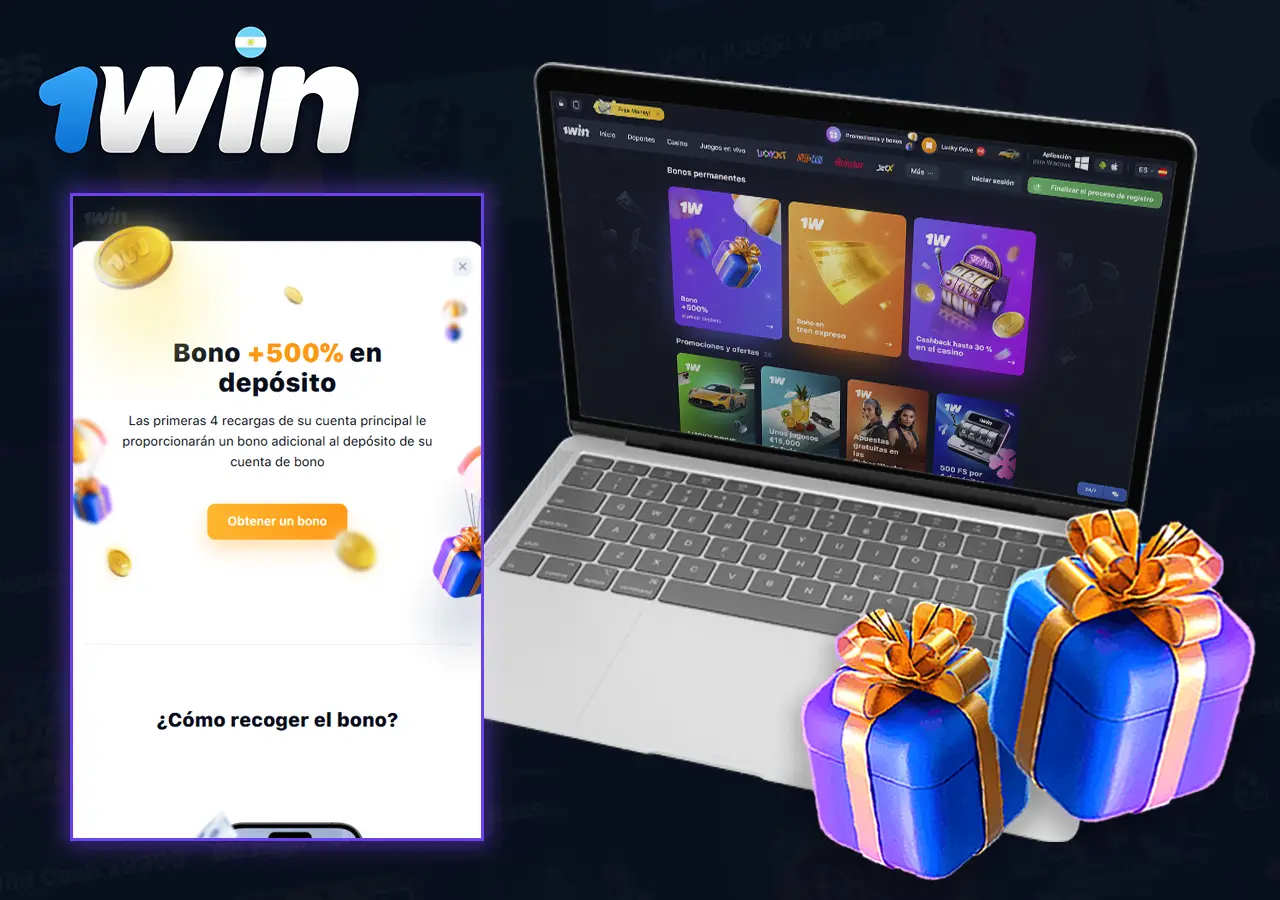 Información sobre el bono de bienvenida en 1Win